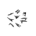 PLASTIC PARTS KIT - 00010000456K