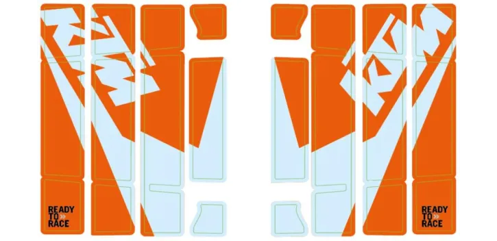 KIT DE ADHESIVOS DE REJILLA DE PROTECTION DE RADIADOR - 79108999000