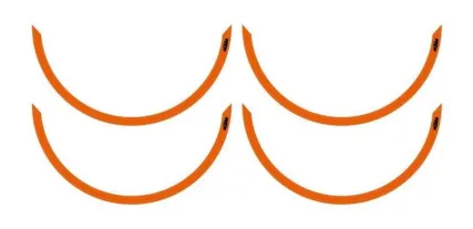 KIT DE ADHESIVOS FOR THE EXTERIOR CERCO OF THE LLANTA - 61909998000