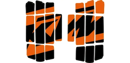 KIT DE ADHESIVOS DE REJILLA DE PROTECTION DE RADIADOR - A46035999000