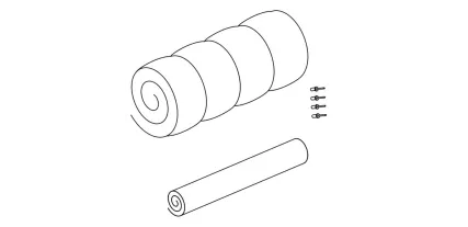 INSONORIZING MATERIAL KIT - 96005979510