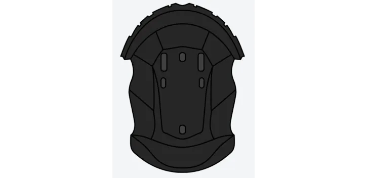 ACOLCHADO CORONA CASCO WRAAAP - 3PW2400444