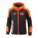 SUDADERA CON CAPUCHA Y CREMALLERA KTM RACING TEAM NIÑOS - 3PW2400054