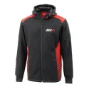 SUDADERA CON CAPUCHA Y CREMALLERA REPLICA TEAM - 3WP2400415