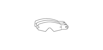 GOGGLE TEAR OFF'S RACING - 3PW192840010