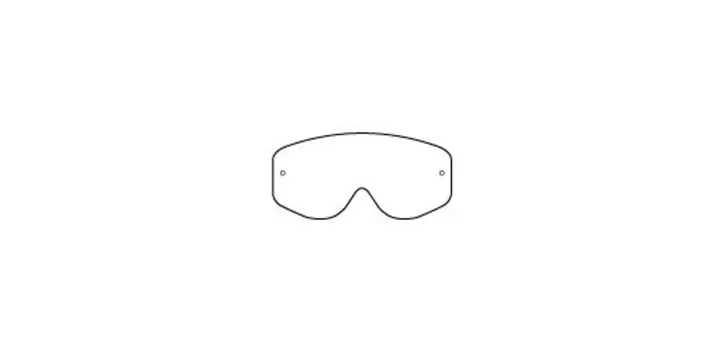 BUZZ PRO SINGLE LENS CLEAR CHROME AFC WORKS - 3PW199810007