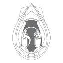 ACOLCHADO CORONA CASCO AX9 - 3PW2400545