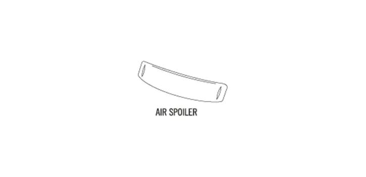 X-SPIRIT III LOWER AIRSPOILER - 3PW181940006
