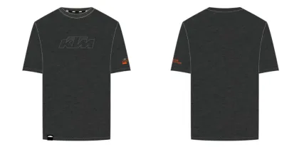 STEALTH T-SHIRT DARK GREY MELANGE - 3PW2600132