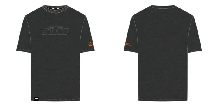ESSENTIAL STEALTH T-SHIRT DARK GREY MELANGE - 3PW2600132