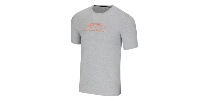 CAMISETA ESSENTIAL GRIS CLARO JASPEADO - 3PW2500160