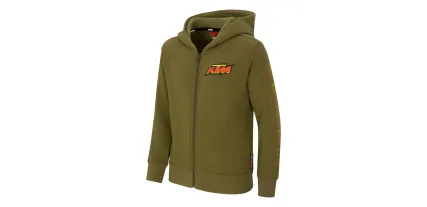 SUDADERA CON CAPUCHA Y CREMALLERA RACING NIÑOS - 3PW2500181