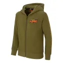SUDADERA CON CAPUCHA Y CREMALLERA RACING NIÑOS - 3PW2500181