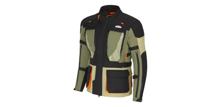 TERRA ADV V3 JACKET BLK/GREEN - 3PW2500087