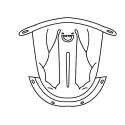 CROWN PADDING ST 501 - 3PW2000311