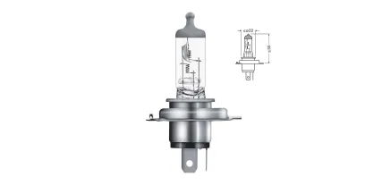 LAMPARA H4 KTM 12V 60/55W (P43T)