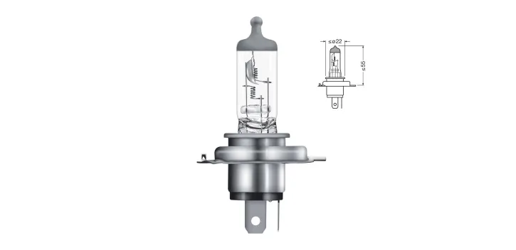 LAMPARA H4 KTM 12V 60/55W (P43T)
