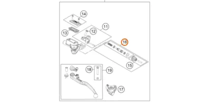 REPAIR KIT PISTON DOT