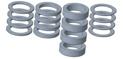 Kit de espaciadores KTM - R14054T