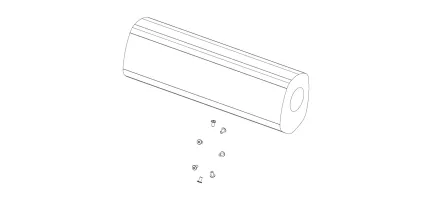 Kit de material aislante KTM - A67605979010