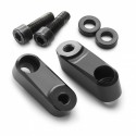 KTM Mirror Extension, Anodized Black Aluminium - 62012940050