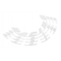 JUEGO DE ADHESIVOS PARA LLANTAS (BLANCO)