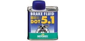 LÍQUIDO DE FRENOS DOT 5.1 MOTOREX - 250 gr.