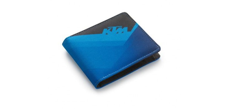 CARTERA NYLON AZUL BY KTM