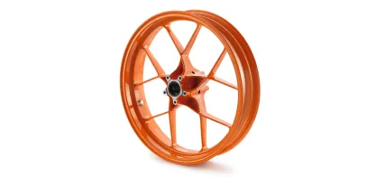FRONT WHEEL ORANGE