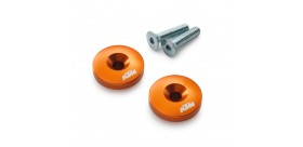 HANDLERBAR ENDS - ORANGE