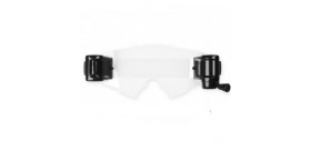 RACING GOGGLES ROLL-OFF KIT (BLACK) 50 MM