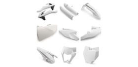 WHITE PLASTIC KIT SX 16-18/EXC 17-19