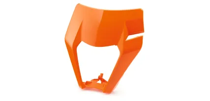 PLÁSTICO MÁSCARA PORTA FARO NARANJA SX 16-18/EXC 17-19