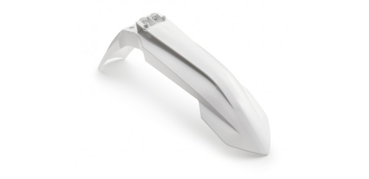 Plástico Guardabarros delantero blanco SX 16-18/EXC 17-19