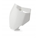 Plástico de la placa portanúmeros frontal blanco SX 16-18/EXC 17-19