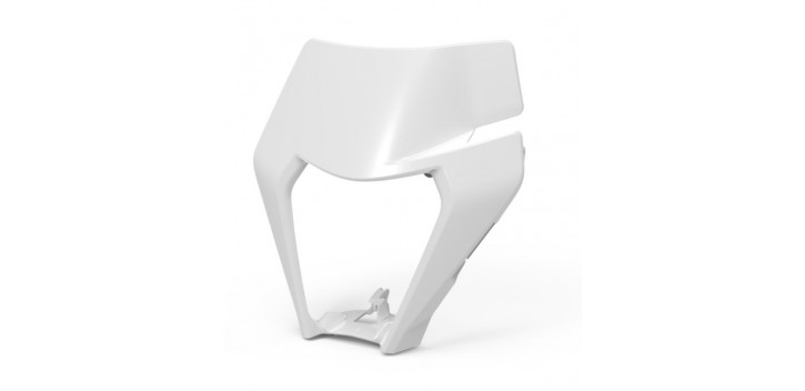 Máscara de faro KTM blanco cerámico EXC/XC - 79708001000AB