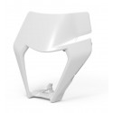 Plástico de la máscara de faro blanco SX 19-20/EXC 20