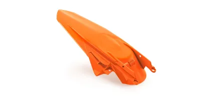 Plastic rear section white SX 19-20/EXC 20