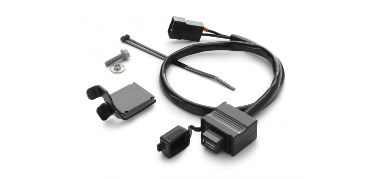 KIT DE CONECTOR HEMBRA USB DE CARGADOR