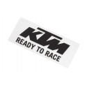 ADHESIVO NEGRO/BLANCO KTM