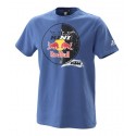 CAMISETA KINI KTM CIRCLE AZUL 