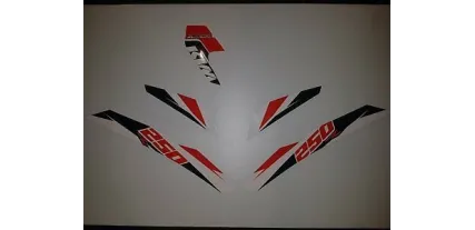 DECAL KIT 250 FREERIDE    2015