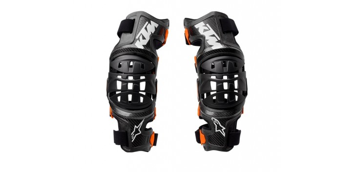 3PW2000128 RODILLERA CARBONO BIONIC 10 ALPINESTAR BY KTM