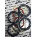 Original WP 48mm fork seal ring Kit in red