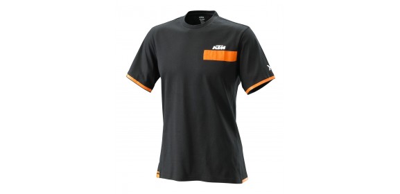 3PW2000129 CAMISETA KTM PURE NEGRA