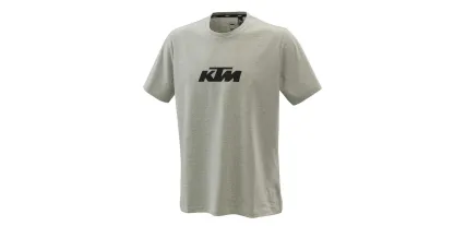 KTM PURE LOGO TEE GREY
