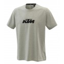 KTM PURE LOGO TEE GREY