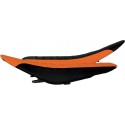 FUNDA ASIENTO NARANJA/NEGRA