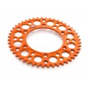 A4601095104904 CORONA TRASERA RENTHAL GP NARANJA BY KTM 50 DIENTES