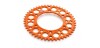 REAR SPROCKET RENTHAL GP ORANGE BY KTM 50 TEETH